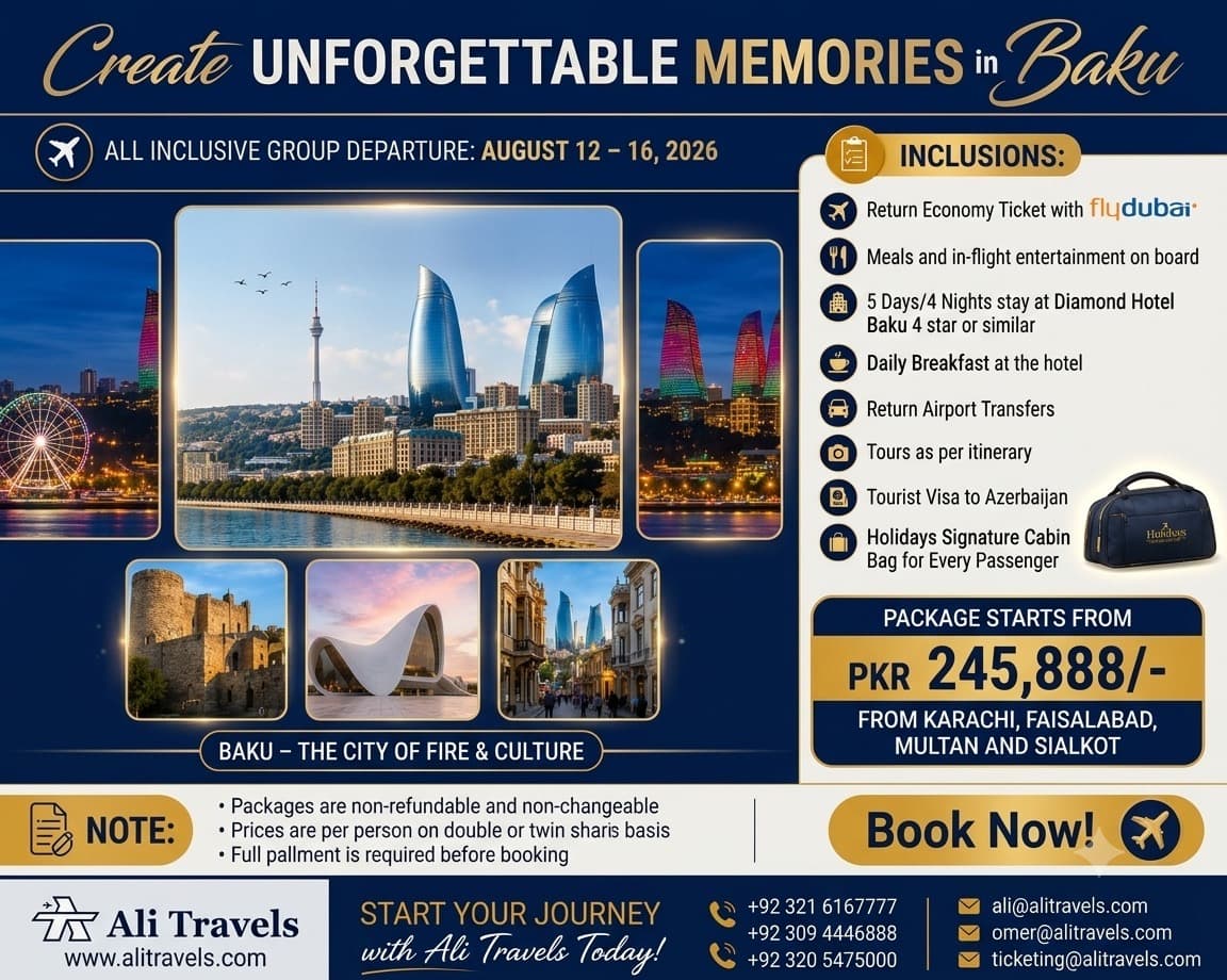 Baku Tour - Ali Travels